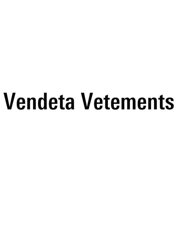 Vendeta Vetements 